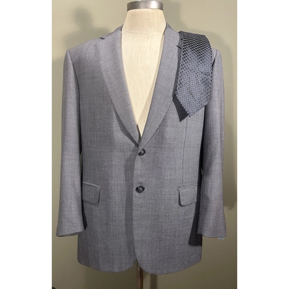 Brioni Sport Coat Mens Sz 44R Gray Textured NM Colosse Jacket Luxury Executive